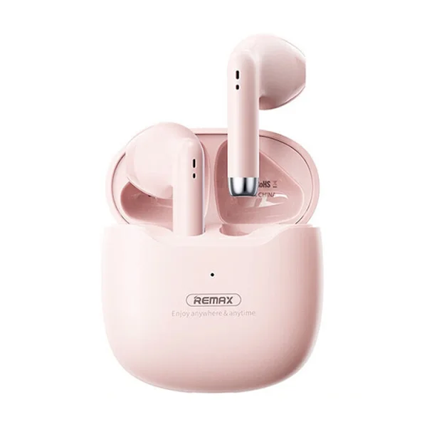 REMAX TWS-19 Semi In-ear Dubbla Värd Trådlösa Bluetooth Hörlurar Rosa