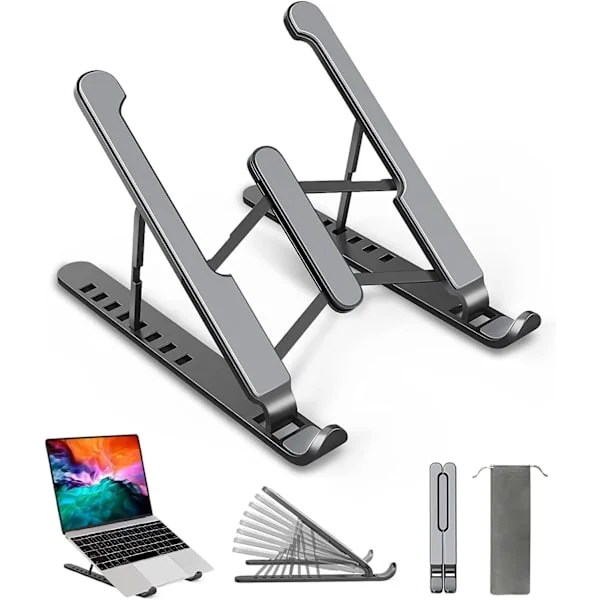 Laptopställ, halkfritt silikonställ för bärbar dator kompatibelt med MacBook, Lenovo, HP, andra bärbara datorer 10 " - 15.6 "