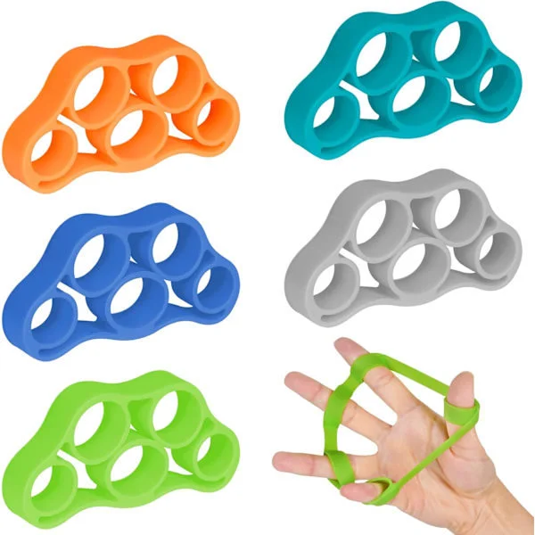 Grip Strength Trainer, Silicone Hand Compression Trainer, Suitable for Muscle Training, Stress Relief, and Injury Recovery.