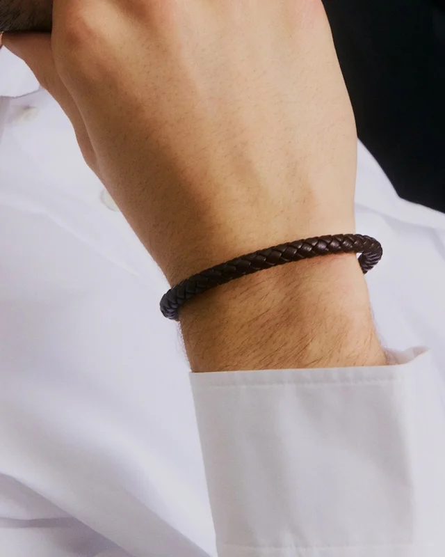 Edblad Franky Bracelet Leather Brun Smycken Kille - Kids Brand Store