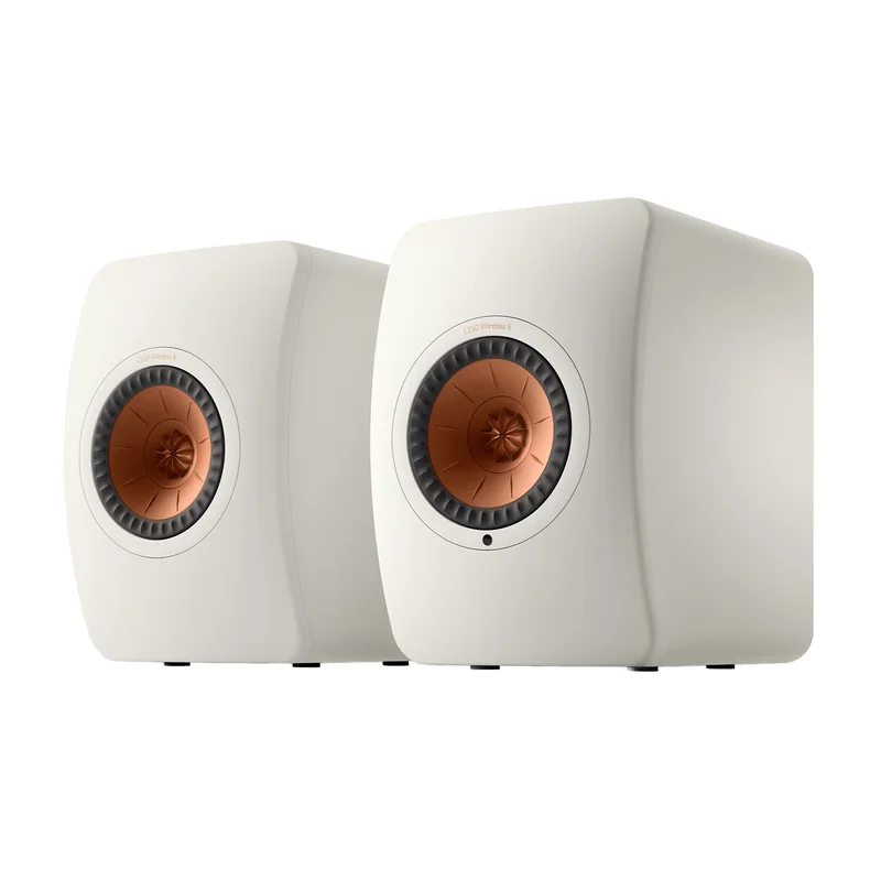 Outlet - KEF LS50 Wireless II Kompakthögtalare - Aktiv - Vit