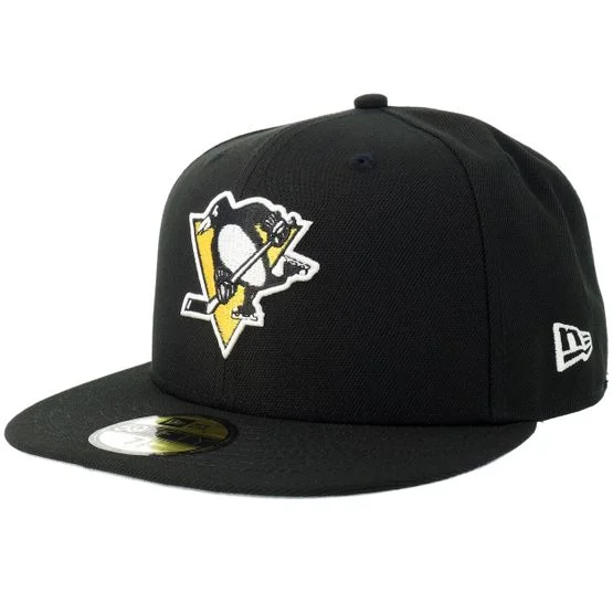 New Era - NHL Svart fitted Caps - Hatstore Exclusive x Pittsburgh Penguins 59FIFTY Black Fitted @ Hatstore