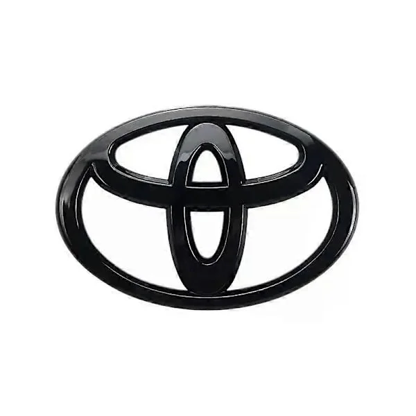 3D ABS-logotyp lämplig för Toyota-emblem bil fram bakre märke lämplig för Toyota Auris RAV4 Corolla Camry Yaris Hilux Pardo Land Cruser tillbehör