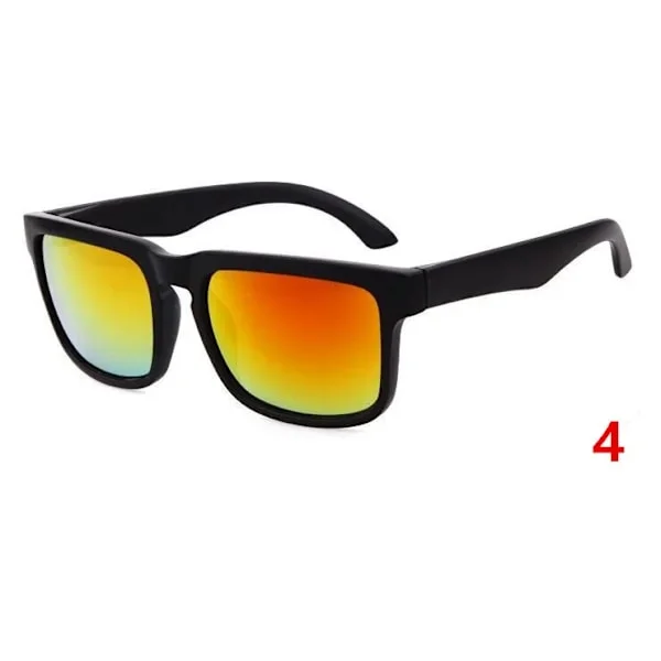 Vintage KEN BLOCK Solbriller Mænd Spioneret Mærke Designer Reflekterende Spejl Solbriller Mandlige Kvinder Retro Firkantet Kørebriller uv
