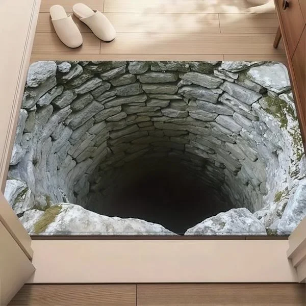 Mattor - Mattor - Vardagsrumsmattor - 3D-mattor - Vardagsrumsmattor - Halkfria - 50x80 cm mattor - Festdekorationer