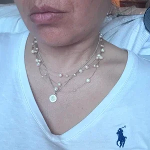 Halsband med Sötvattenpärlor