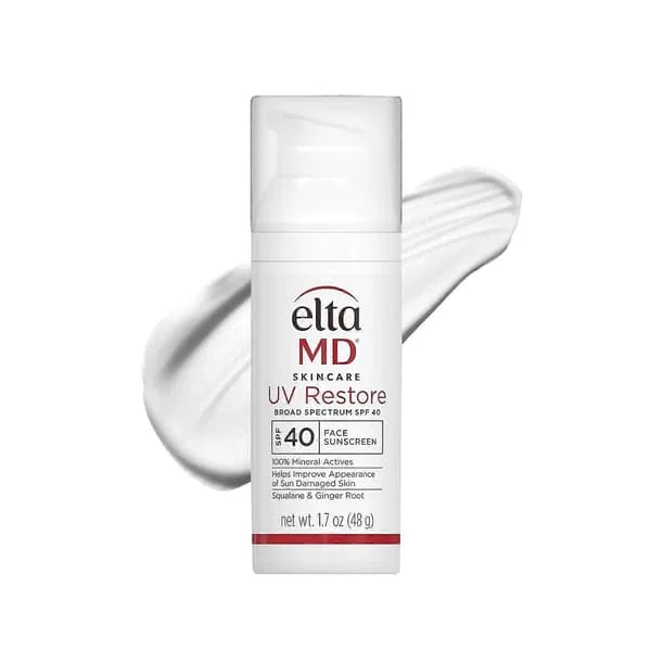 【YD】EltaMD UV Daily SPF 40 Ansigts Solcreme & Fugtighedscreme – Med Zinkoxid, Daglig Ansigts Fugtighedscreme