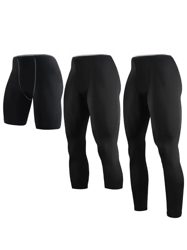 AliExpress - Herren-Kompressionshose, Strumpfhosen, coole, trockene Leggings, Sport-Baselayer-Laufhose, sportliches Training, aktive Shorts