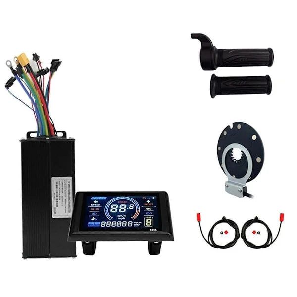 【BQ】36V 48V 52V 40A 1500W 2000W Ebike Brushless Motor Driver S966 LCD Kit for Electric Mountain Bike