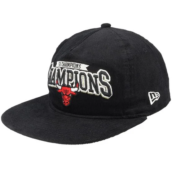 New Era - Negro snapback Gorra - Chicago Bulls League Champions Golfer Black Snapback @ Hatstore