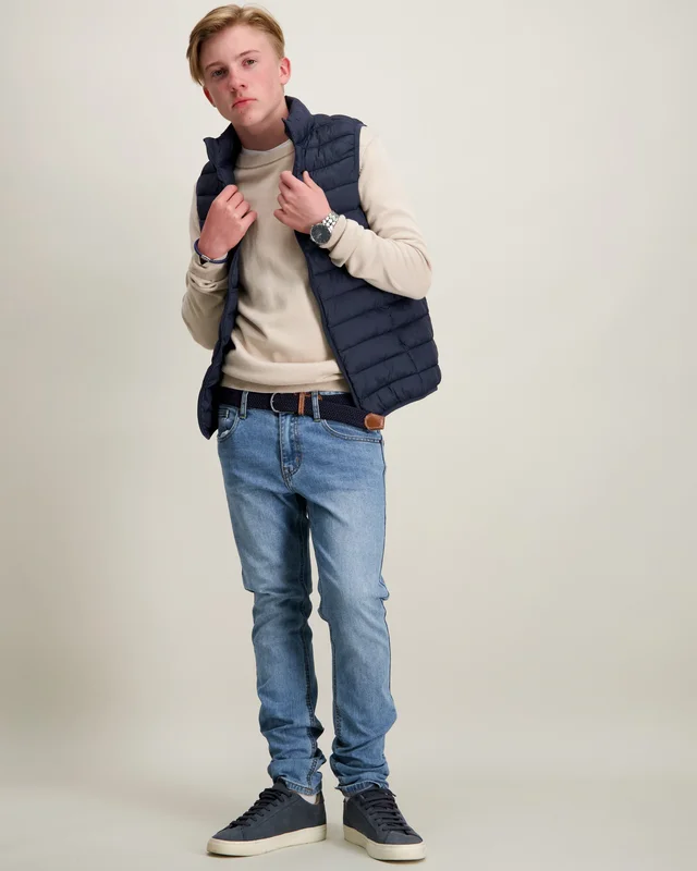 RYVLS Slim Fit Jeans Niebieski Jeansy Chłopiec - Kids Brand Store