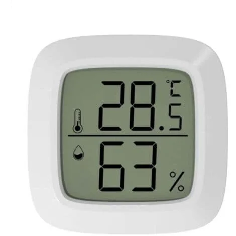 4 st termometer inomhus hem digital termometer hygrometer, digital termometer för sovrum