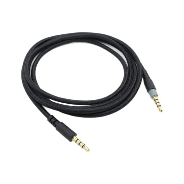 Äänikaapeli 3,5 mm Kingston HyperX Cloud Alpha/Mixiin kullatuilla liittimillä - 1,5 m