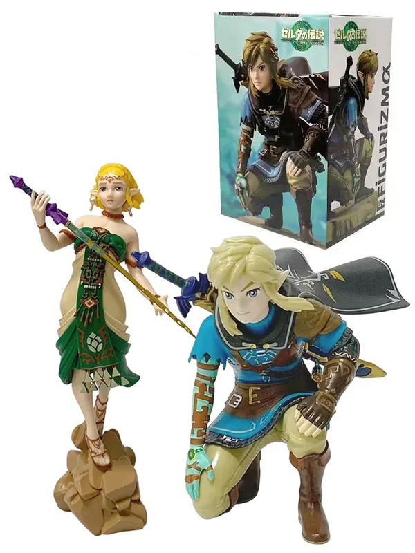 AliExpress - Figurine Anime The Legend of Zelda: Link's Awakening Kingdom Of Tears, Link, Princesse Zelda, modèle de jeu en PVC, collection Anime, 