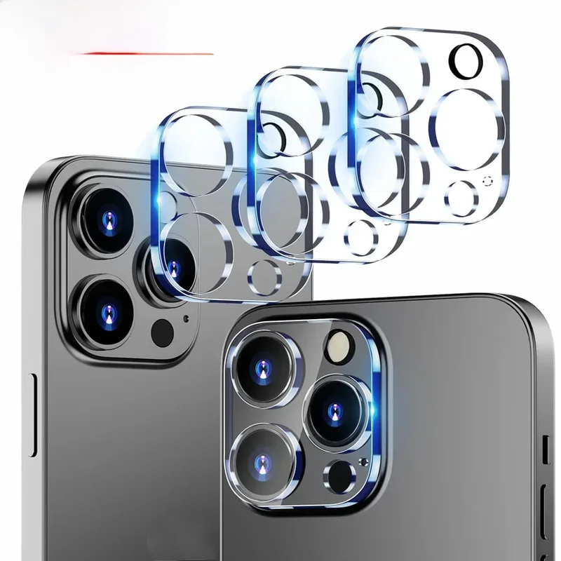 AliExpress - Protection appareil photopour iPhone 17 16 15 14 Pro Max Protection de caméra pour Apple iPhone 15 14 Plus verre d'objectif iP 13 12 Mini