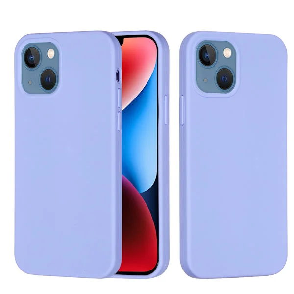 Silikonskal iPhone 15 Lila