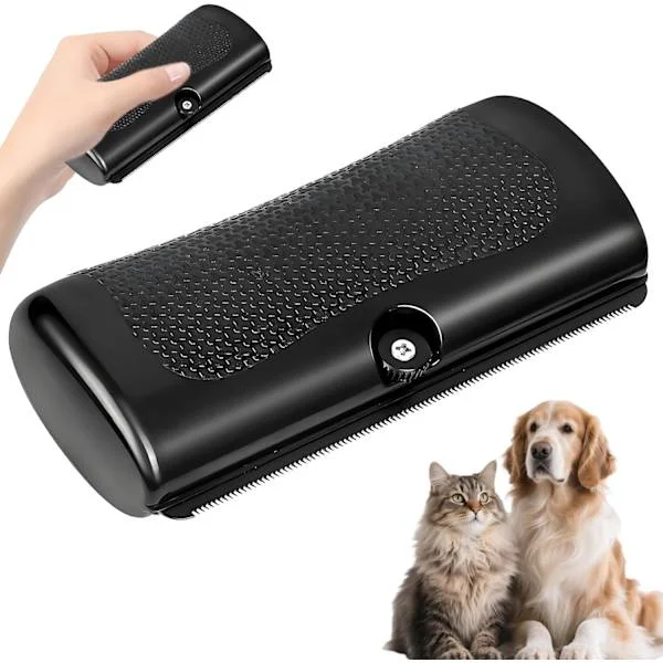 Pälsvårdsborste, hundborste för hundar, Groomify pälsvårdsborste, groomingkammar för katt och hund, Fur Wonder-borste hund, MR Waggy Tails-borste