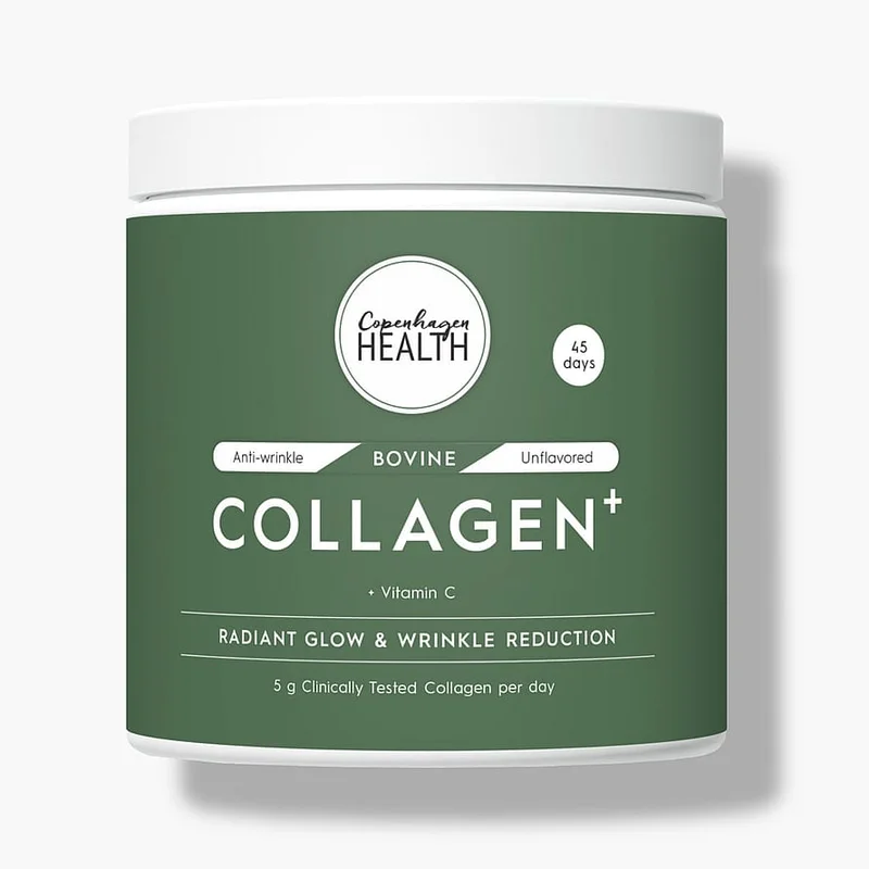 Spar 25% • Køb 2, Copenhagen Health Bovine Collagen+ Pulver 234 g (45 dage), Helse & Madvarer, Kollagen, Kollagenpulver