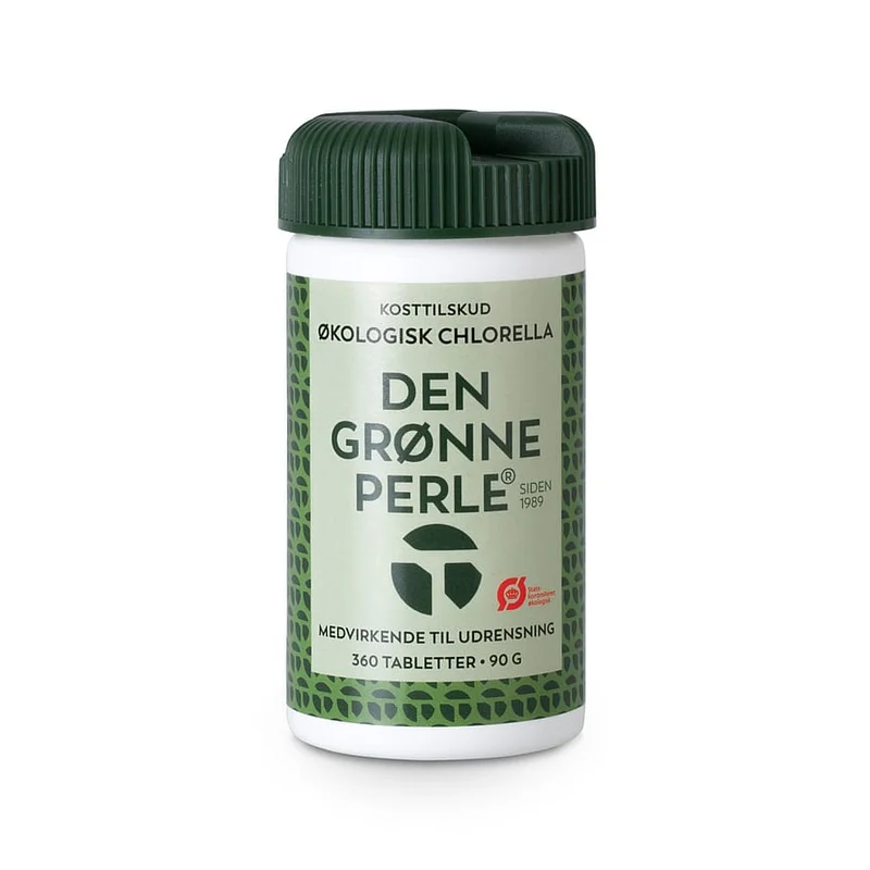 Chlorella Ferskvandsalge Den Grønne Perle Ø 360 tabl., Helse & Madvarer, Ingredienser, Chlorella