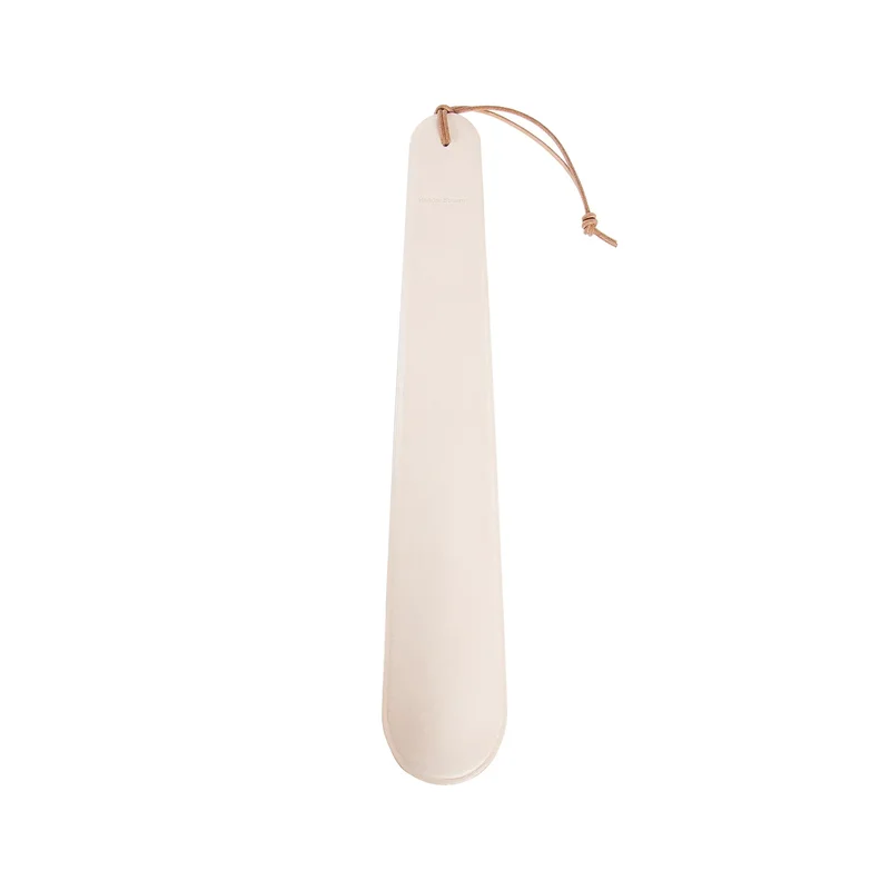 Cream Leather Shoe Horn