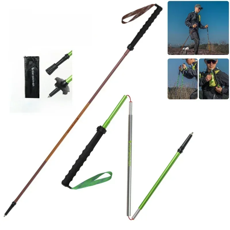 AliExpress - MAP BROTHER-Bâton N-Pole Pliant à Verrouillage Rapide, Bâtons de Trekking, Bâton de Randonnée, Course à Pied, Bâton de Marche Extérieur, 