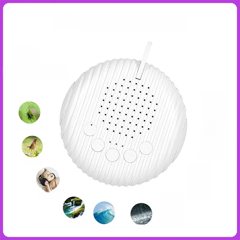 AliExpress - White Noise Sound Machine Tragbare Baby-Schlafmaschine, 10 beruhigende Geräusche, Lautstärke einstellbar, eingebauter wiederaufladbarer 