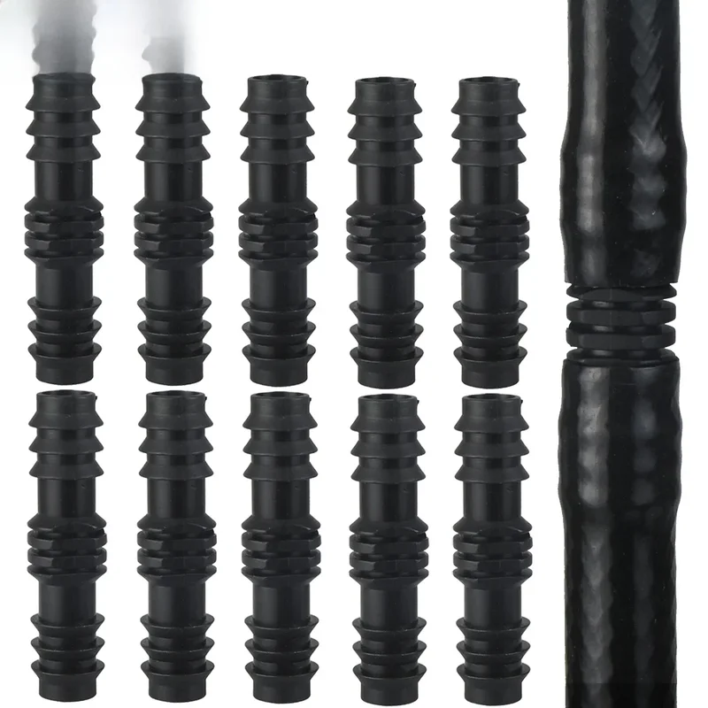 AliExpress - SPRYCLE 10 pièces 16mm raccords connecteur droit Micro Irrigation goutte à goutte 1/2 ''PE tuyau tuyau réparation raccord jardin arrosage
