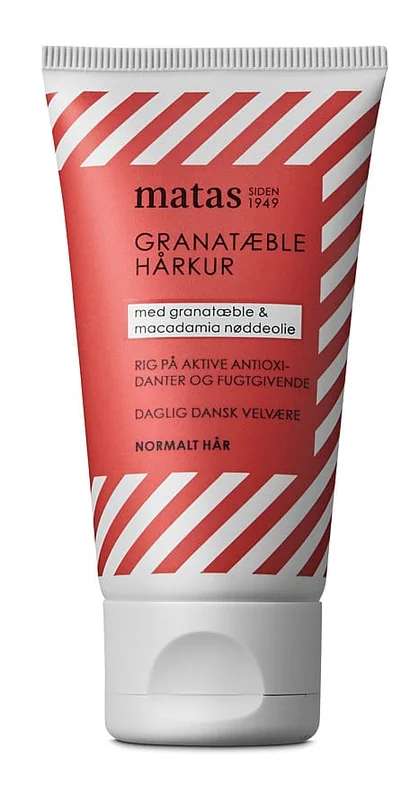 5 for 70,-, Matas Striber Granatæble Hårkur til Normalt Hår 50 ml, Hår, Shampoo & Hårpleje, Hårkur