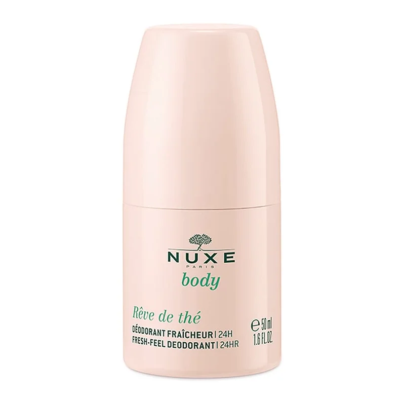 Spar 25% • Køb 2, Nuxe Nuxe Body Rêve de Thé 24-hour fresh-feel roll-on deodorant 50 ml, Parfumer & Dufte, Deodorant, Til Hende