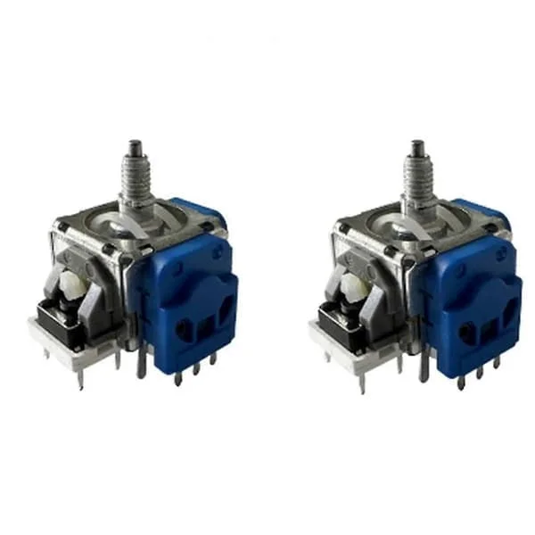 Hall Effect Joystick för Xbox Elite Series 2 Controller, 2-pack 3D Analog Thumbstick Ersättning Vänster/Höger [DB]