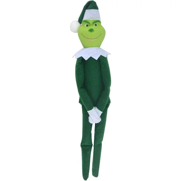 God Jul Plyschdocka, Tecknade Julleksaker för Barn, Julplyschleksaker, Julklappar Dekoration Skrivbord och Heminredning Barn