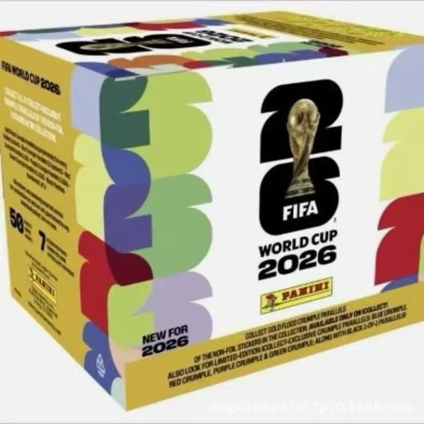 FIFA World Cup 2026 Official Sticker Collection Panini Licensed Football Sticker Album Card