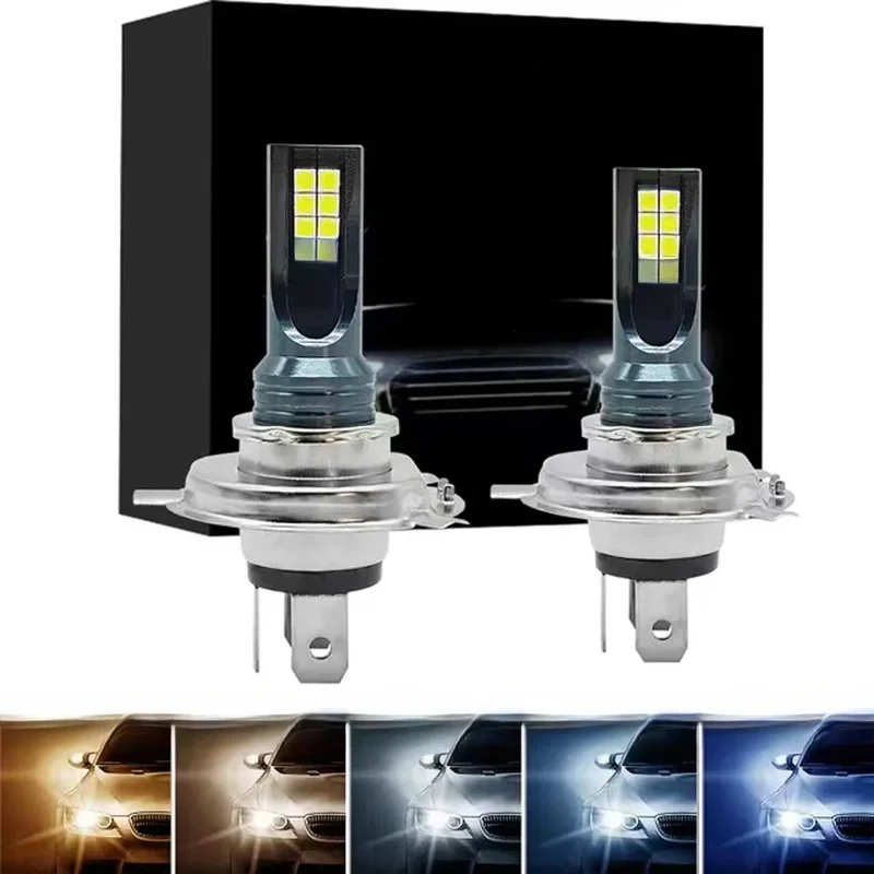 AliExpress - Ampoule LED super lumineuse pour voiture et moto, phares antibrouillard automatiques, lumière de sauna, H4, H7, H1, H3, H8, H9, H11, 9005