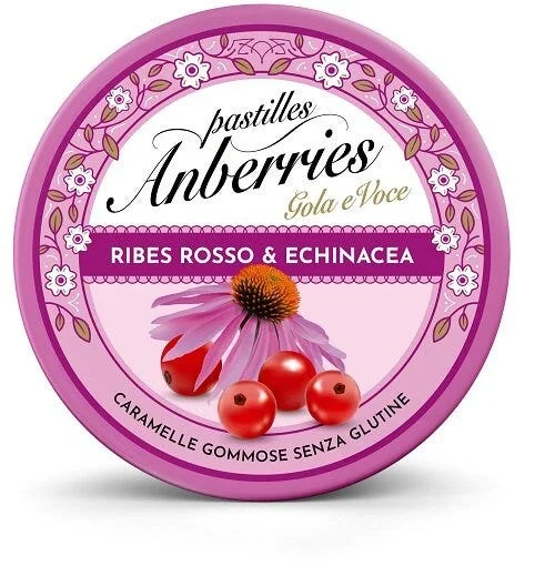 Anberries Caramelle Gommose Ribes Rossi & Echinacea 50g