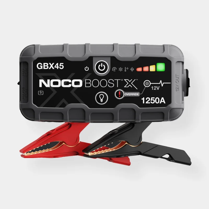 Käynnistysapuväline / startbooster NOCO Boost X GBX45, 12 V, 1250 A, bensiinimoottorille jopa 6.5 litraa / dieselmoottorille jopa 4 litraa