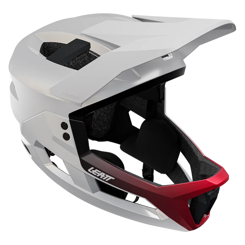 Casco MTB Downhill Leatt MTB Enduro 3.0 Bianco crema L