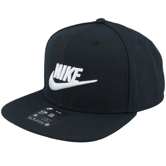 Nike - Svart snapback Caps - Dri-fit Pro Cap Black/White Snapback @ Hatstore