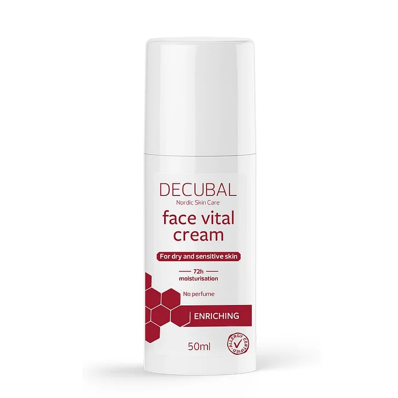 Decubal Face vital cream 50 ml, Hudpleje, Ansigtspleje, Dagcreme