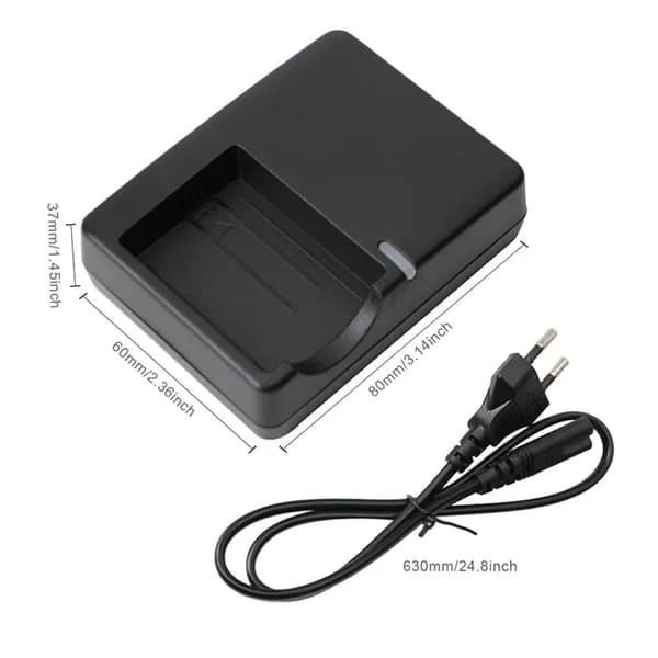 För E5 LC E5E 450D 1000D Batteri USB Smart Laddare Digitalkamera Laddare