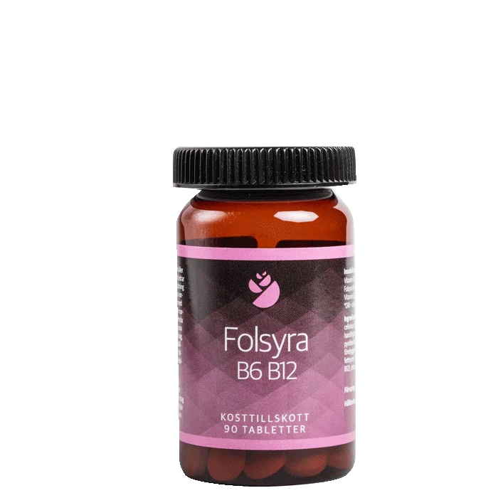Bringwell B6 B12 Folsyre, 90 tabletter