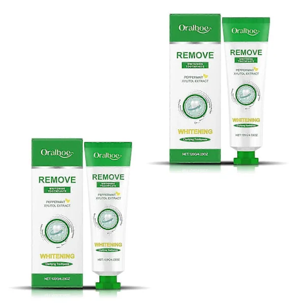 1-3 stk Xylitol tannkrem, Xylitol flekkfjernende tannkrem, Ultra blekende tannkrem for kvinner og menn