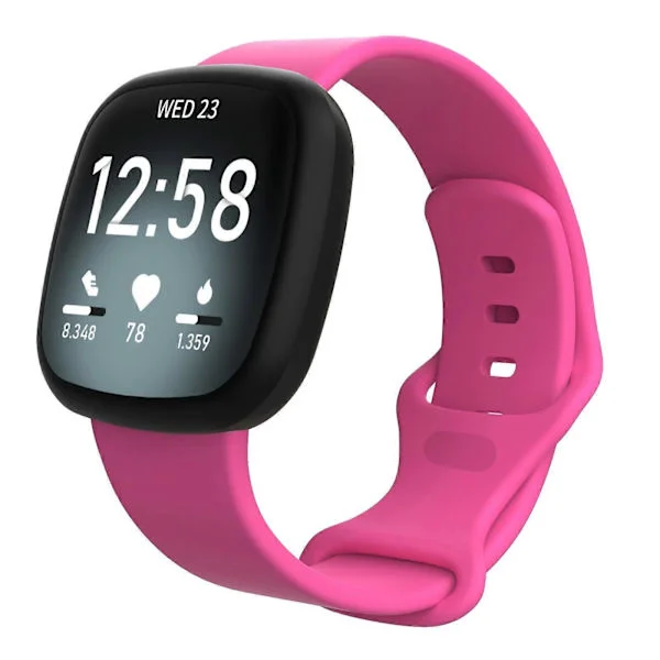 För Fitbit Versa 4 / Versa 3 / Sense2 / Sense xDfind Silikon Armband