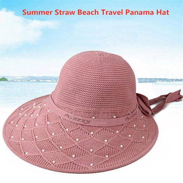Sommarhatt Herr Dam Strandresehatt Panamahatt