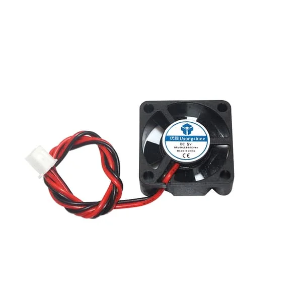 1 stk for DC 2Pin Mini 3010 kjølevifte 5V/12V/24V 30MM 30x30x10mm Liten eksosvifte F