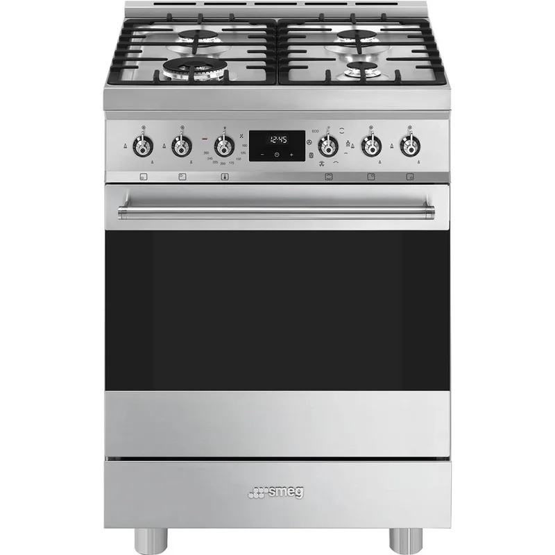 Smeg - Komfyr C6GMX2 Rustfri