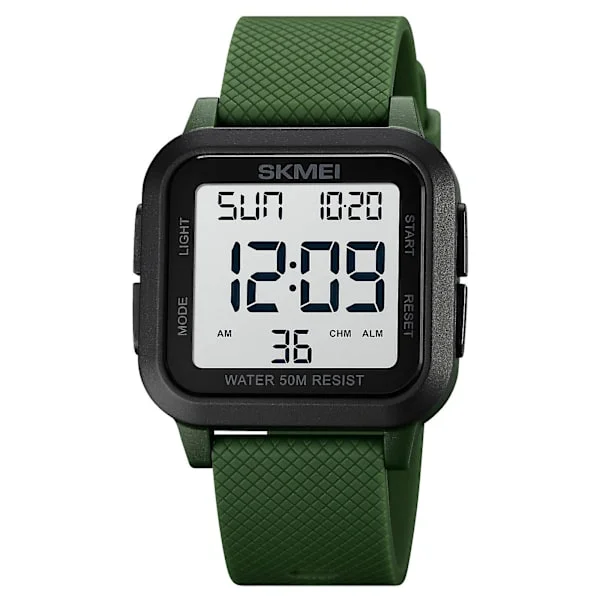 SKMEI 1894 sportklockor Nedräkning dubbel tid watch väckarklocka Kronografbord Digitala klockor