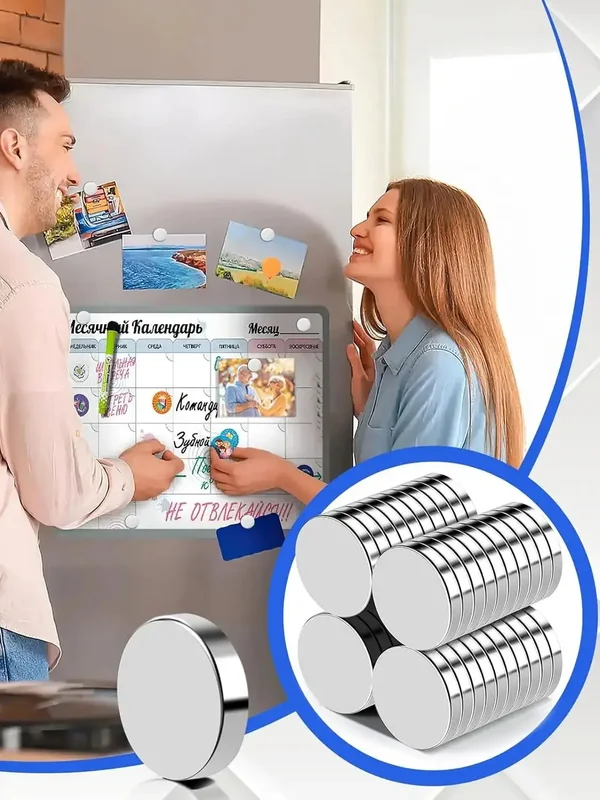 AliExpress - 3x1/3x2/5x2/10x2/10x3mm Starke Magnete für Kühlschränke zur Dekoration von Büros, DIY-Whiteboards, Küchenwerkzeugaufbewahrung, Nagelkunst