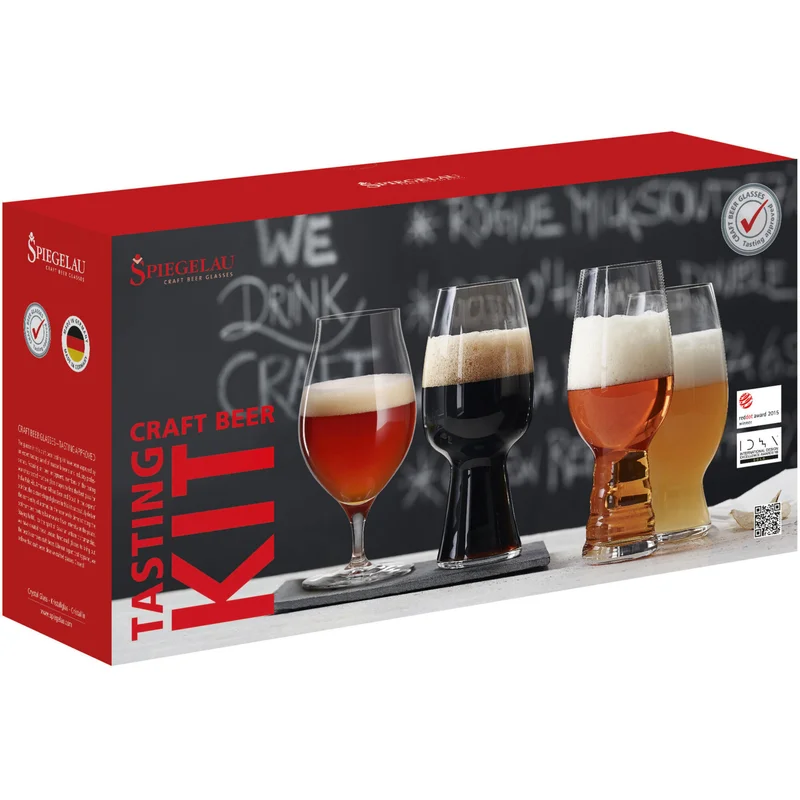 Spiegelau Beer Craft Tasting Kit 4 Pack | Dukning & Servering > Glas > Ölglas | Bagaren och Kocken