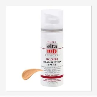 EltaMD UV Clear Facial Sunscreen SPF 46, Oil-Free Sunscreen with Zinc Oxide, Dermatologist Recommended