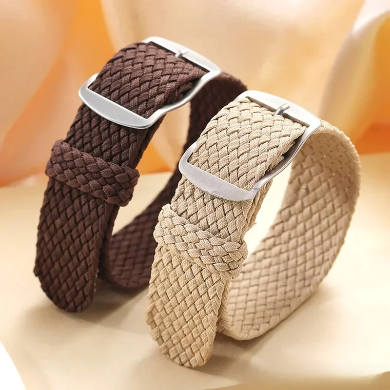 AliExpress - 14mm 16mm 18mm 20mm 22mm Bracelet de montre en toile tissée en Nylon pour Perlon pour Bracelet Omega Bracelet de montre hommes femmes 